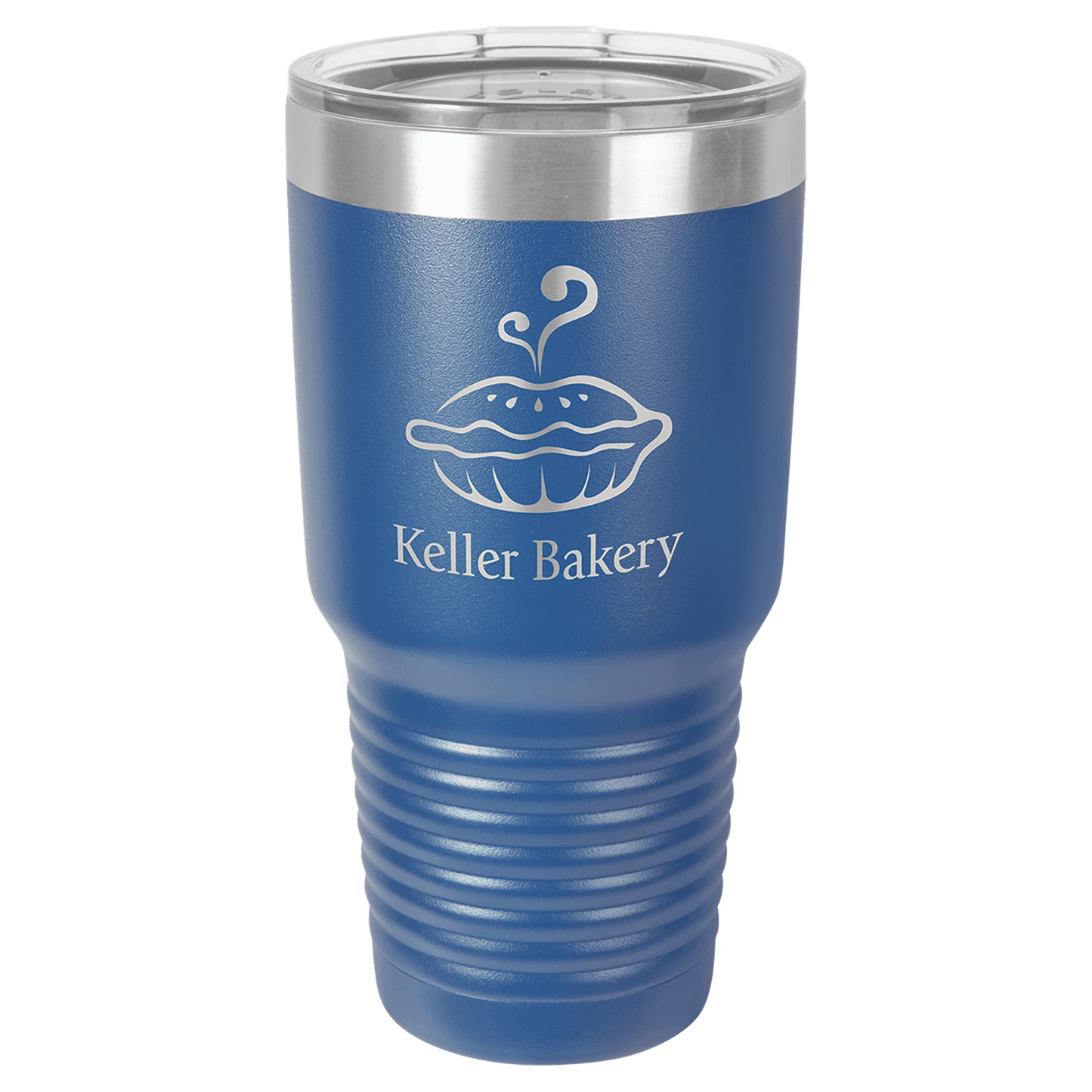 30 oz. Ringneck Tumbler with Clear Lid - Custom Engraving