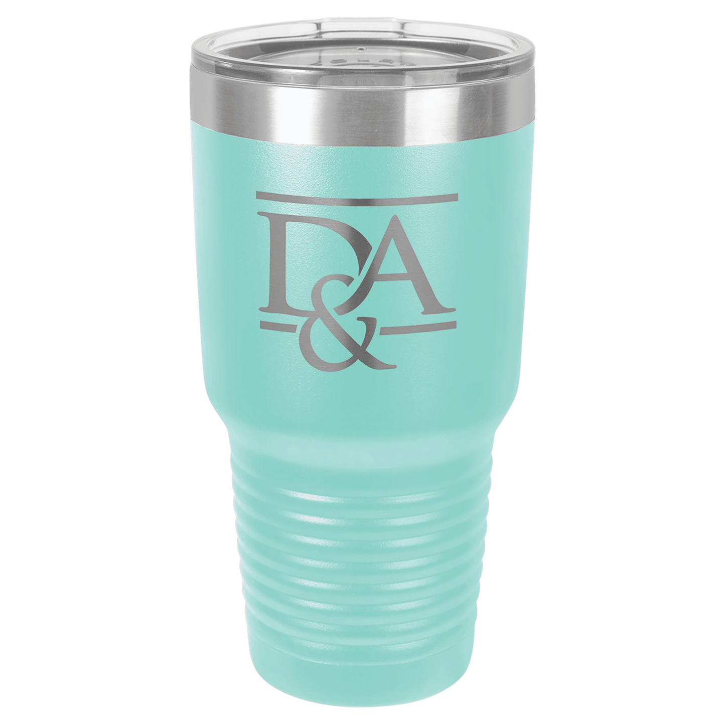 30 oz. Ringneck Tumbler with Clear Lid - Custom Engraving