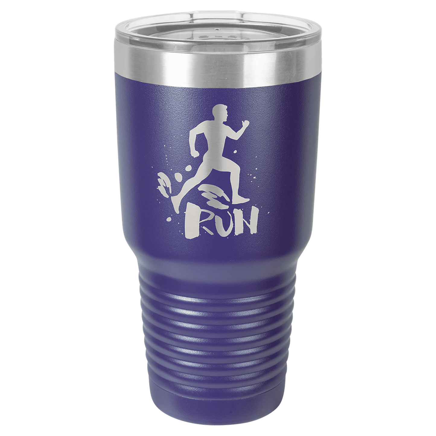 30 oz. Ringneck Tumbler with Clear Lid - Custom Engraving