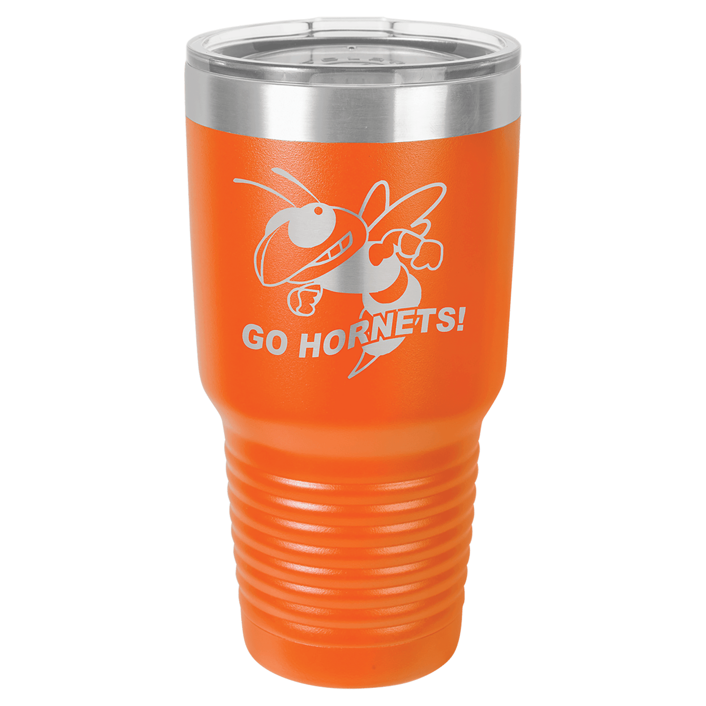 30 oz. Ringneck Tumbler with Clear Lid - Custom Engraving