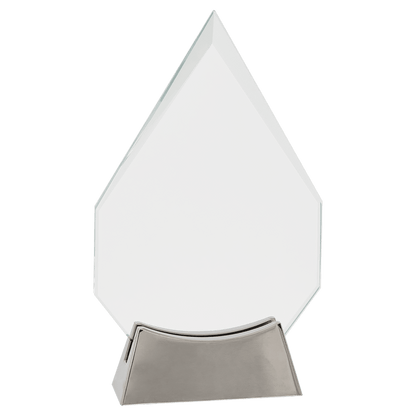 Diamond Platinum Glass with Full Metal Base - Awards & More #